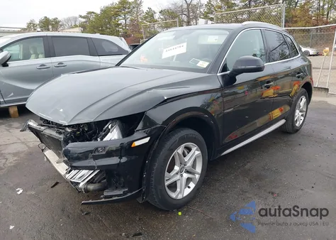 2019 Audi Q5 45 Premium z USA, uszkodzony, nr VIN WA1ANAFY4K2122483